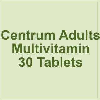 Centrum Adults Multivitamin 30 Tablets