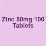 Zinc 50mg 100 Tablets